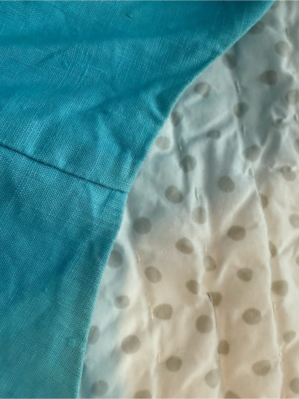 Merona Sleeveless Button-Front 100% Linen Maxi Dress in Aqua Blue - Picture 8 of 15